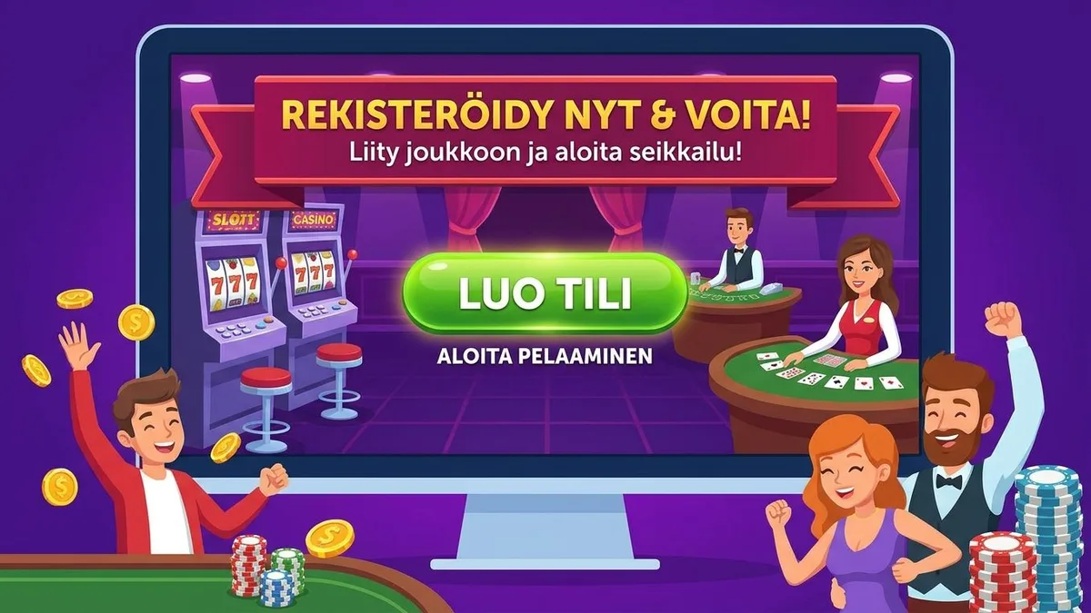 Rekisteröidy bonuksella